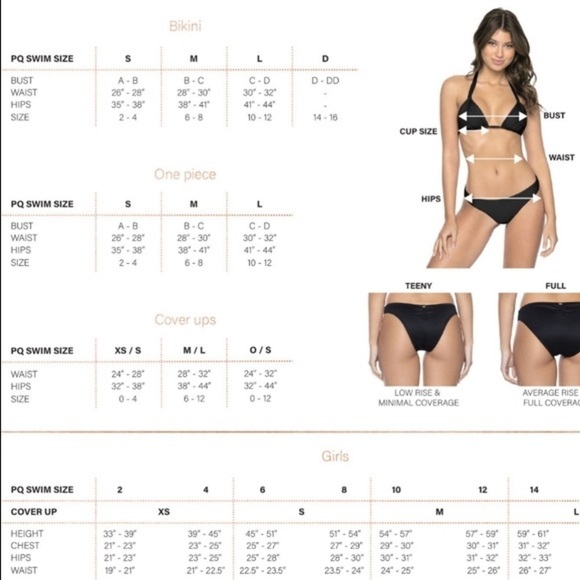 PilyQ Harbour Stripe Tube Bandeau Hipster Bikini - Picture 9 of 10